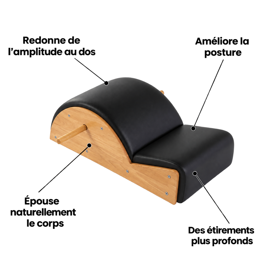 Arc Barrel de Pilates – Bois Massif
