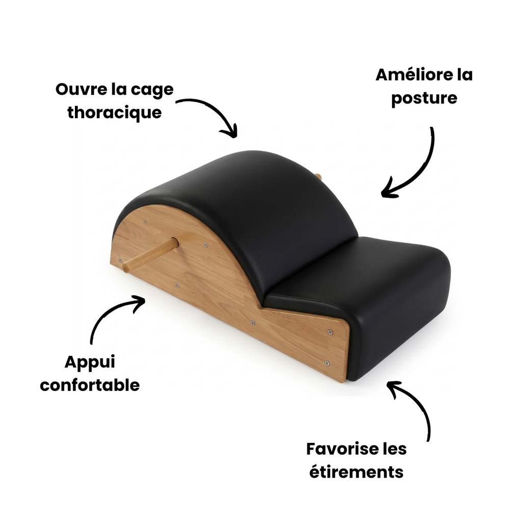 Arc Barrel de Pilates – Bois Massif