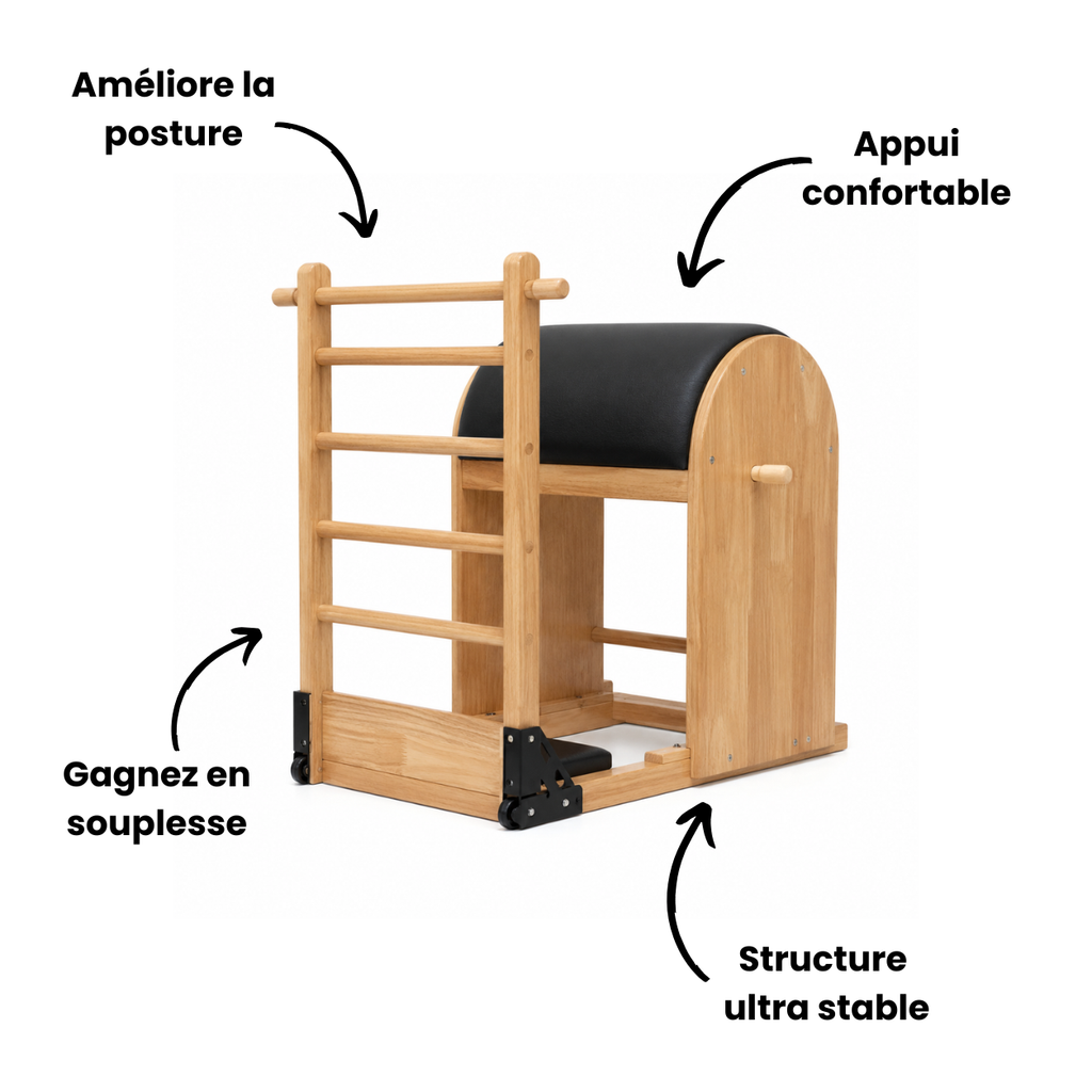 Ladder Barrel – Baril de Pilates avec échelle